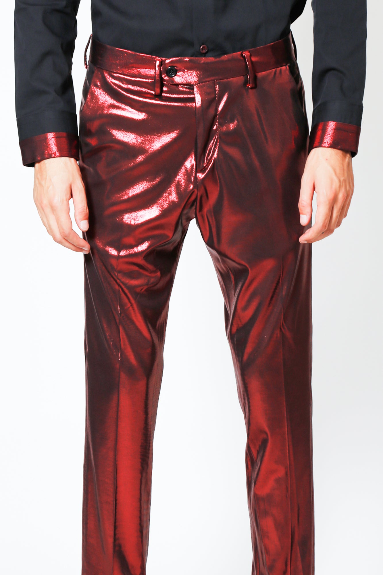 Pantalone JACKSON - Red - pncldcouture