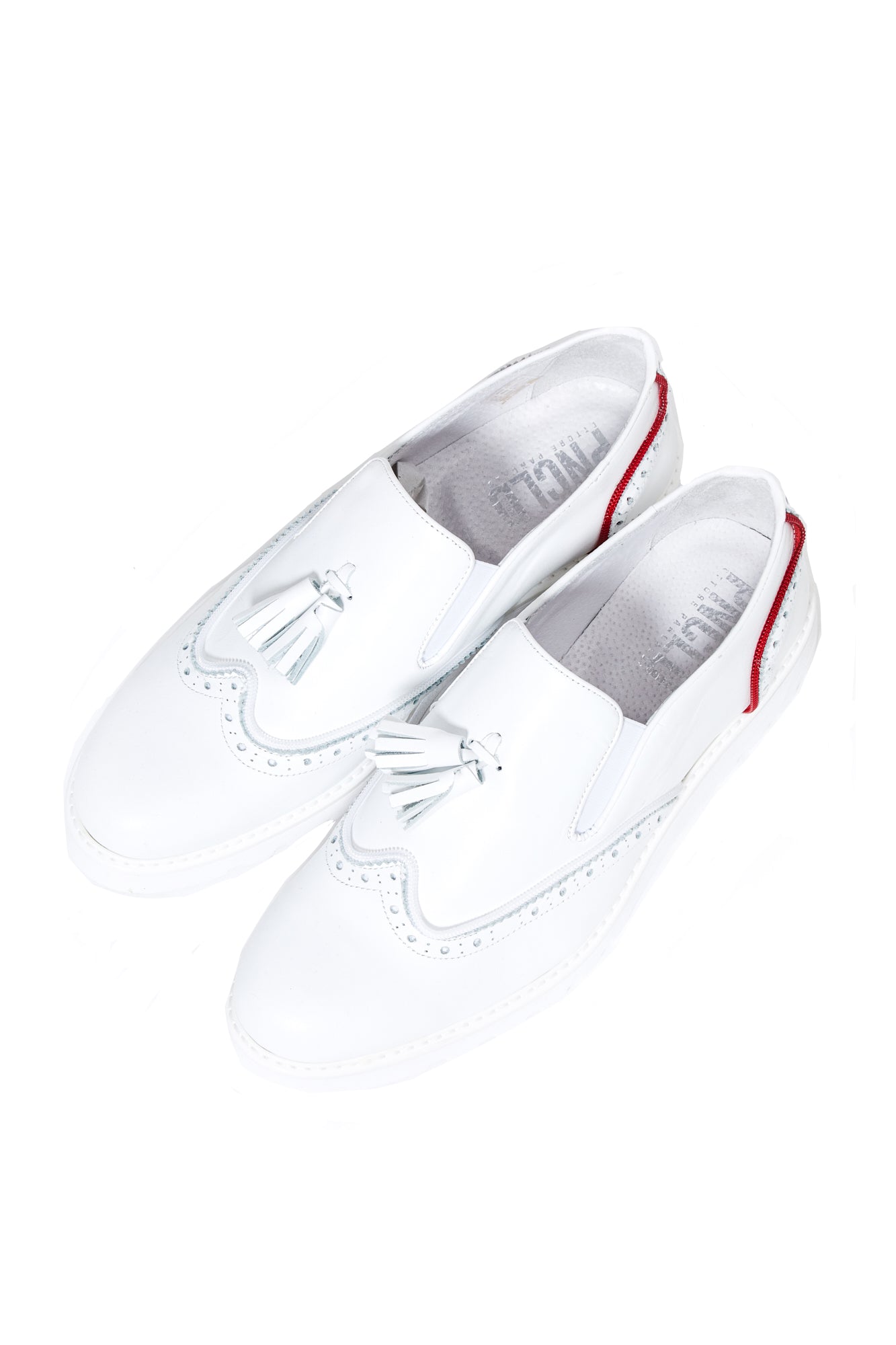 Scarpa BEATLES White - Red/White - pncldcouture