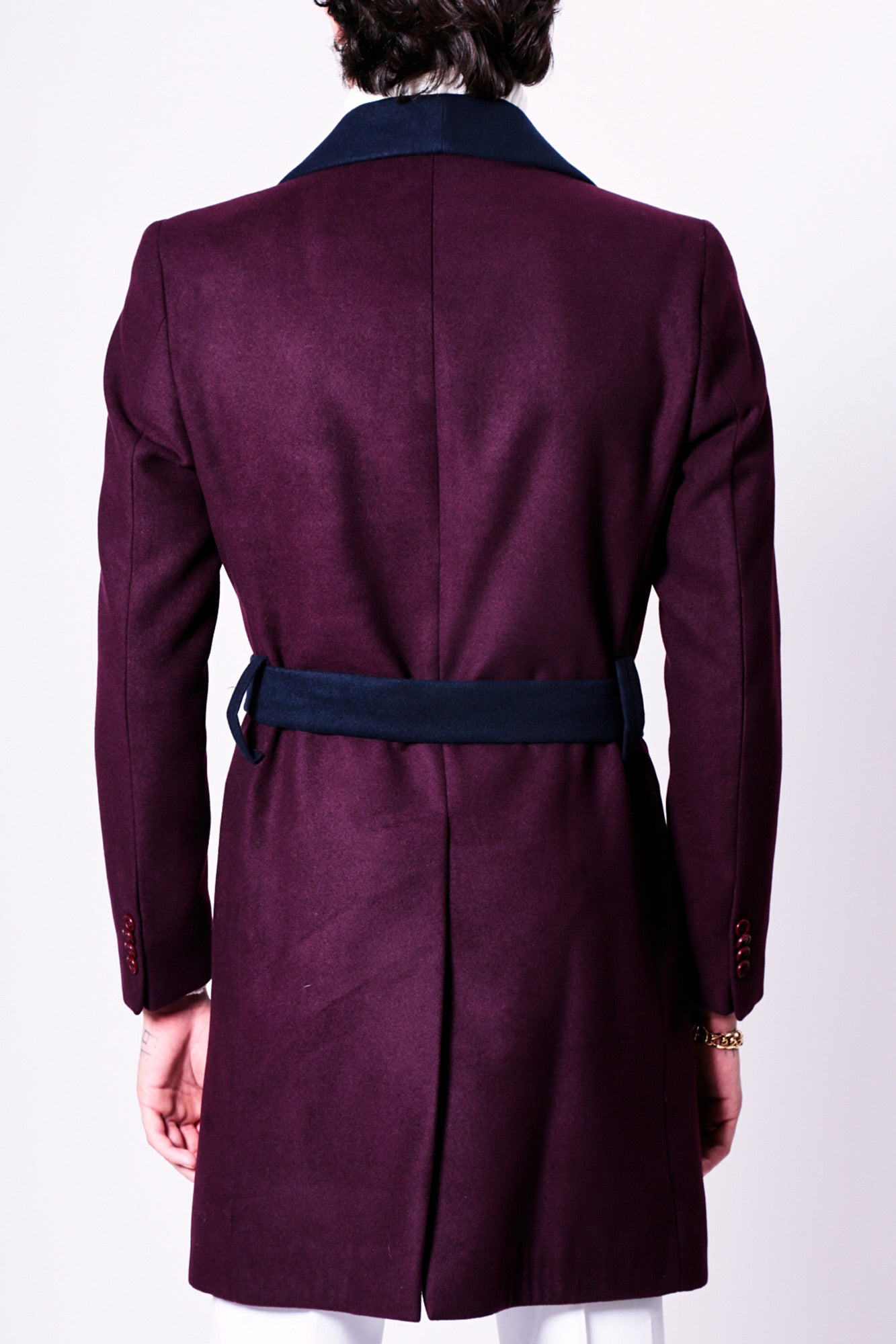 Cappotto PITT - Grape/Blue