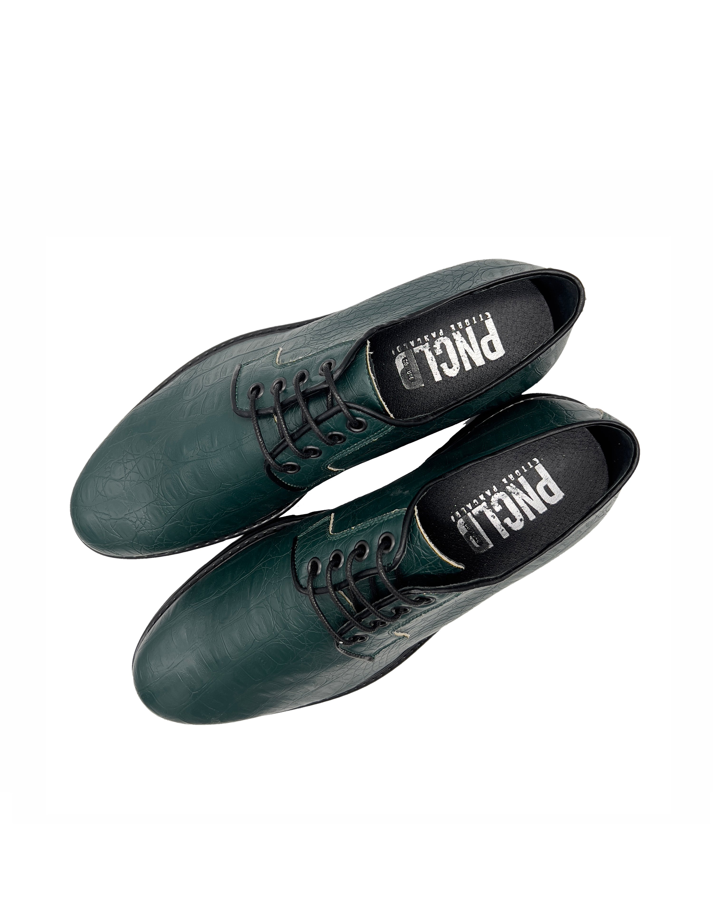 Chaussure CREED - Simili Cuir Vert