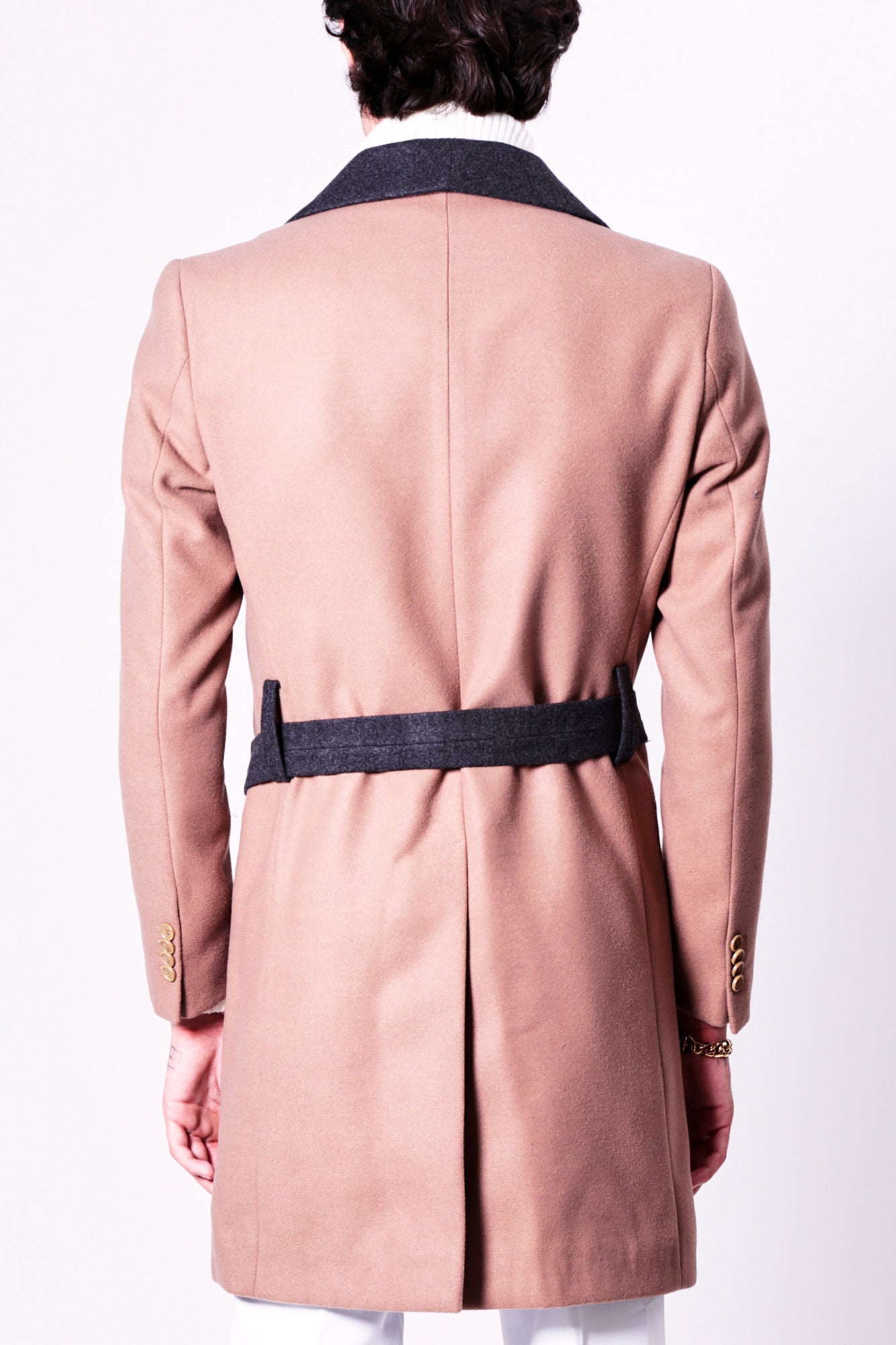 Manteau PITT - Beige/Gris