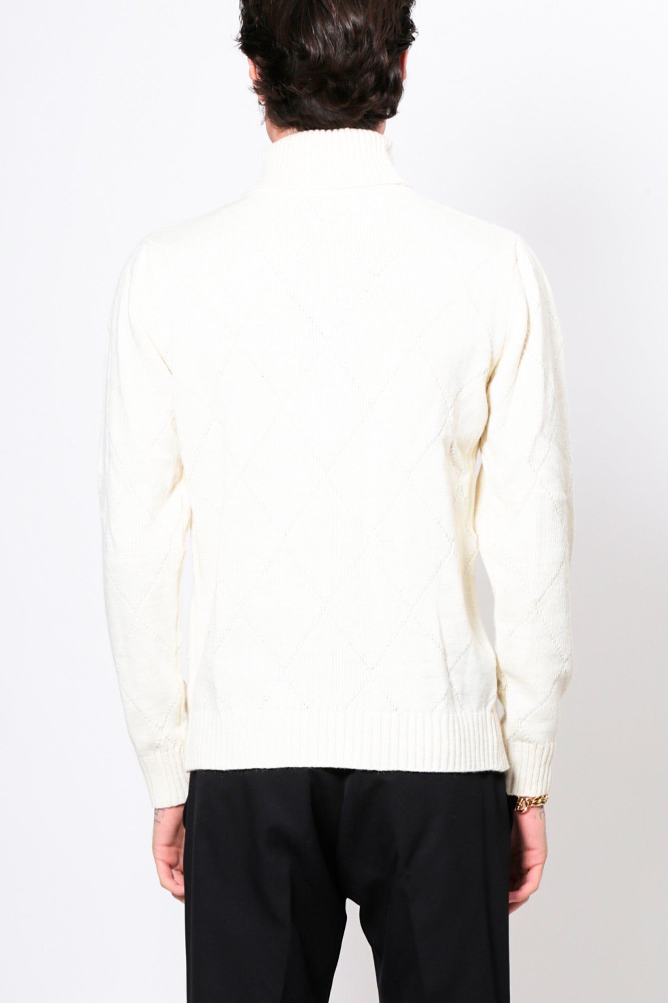 Pull STING - Losange Blanc