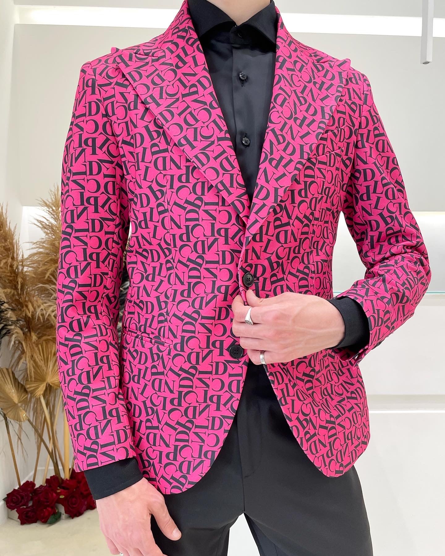 Veste ELTON JOHN - Logo PNCLD Fuchsia