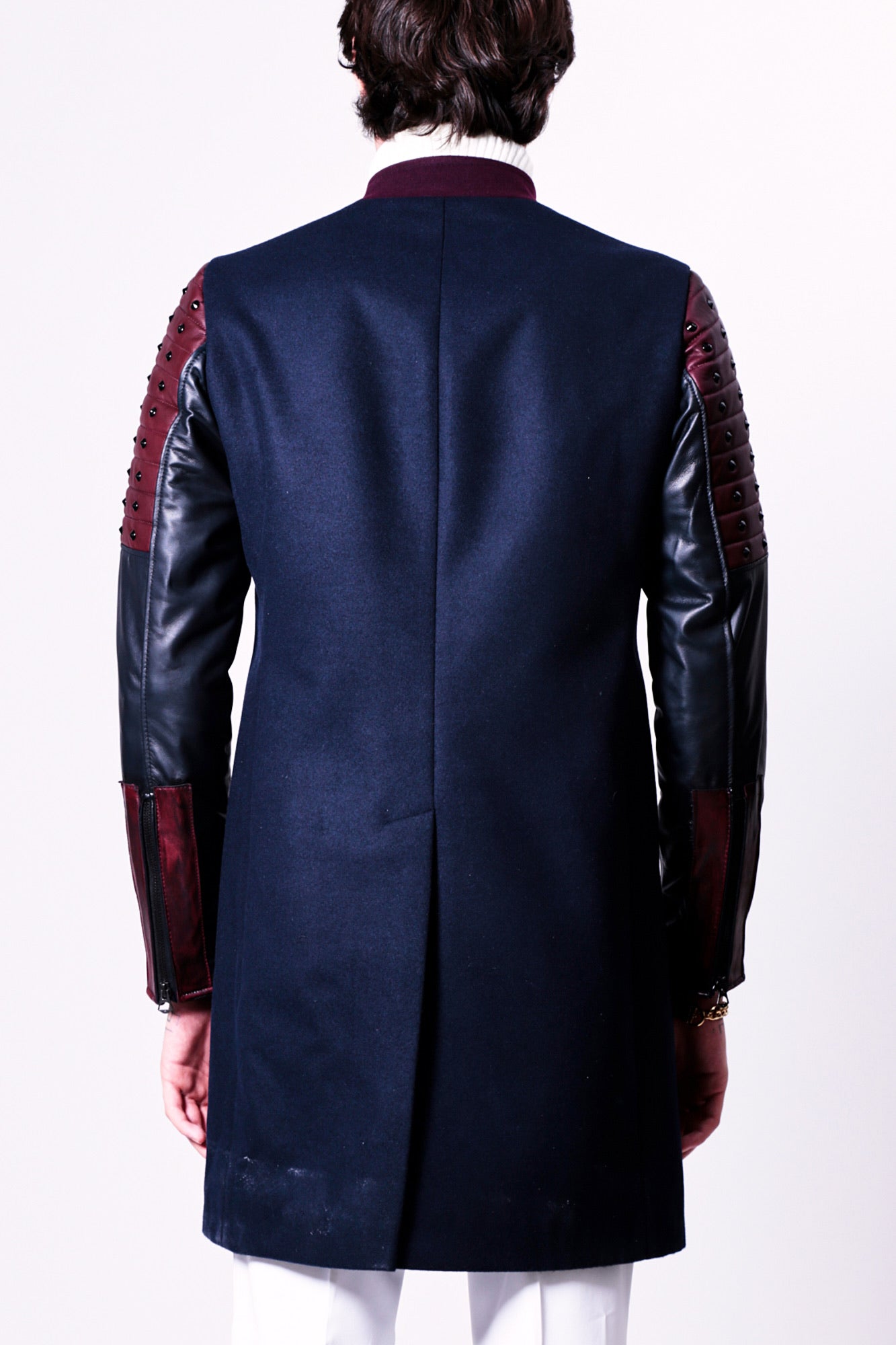 Cappotto DOWNEY - Blue/Grape Leather