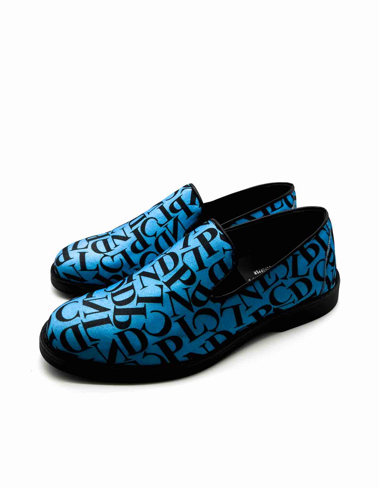 Mocassin PHARRELL - Logo PNCLD Bleu Ciel