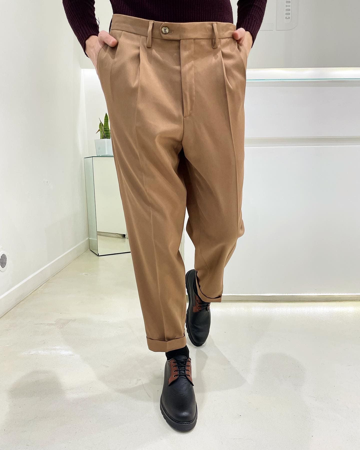 Pantalone MANSON - Light Brown