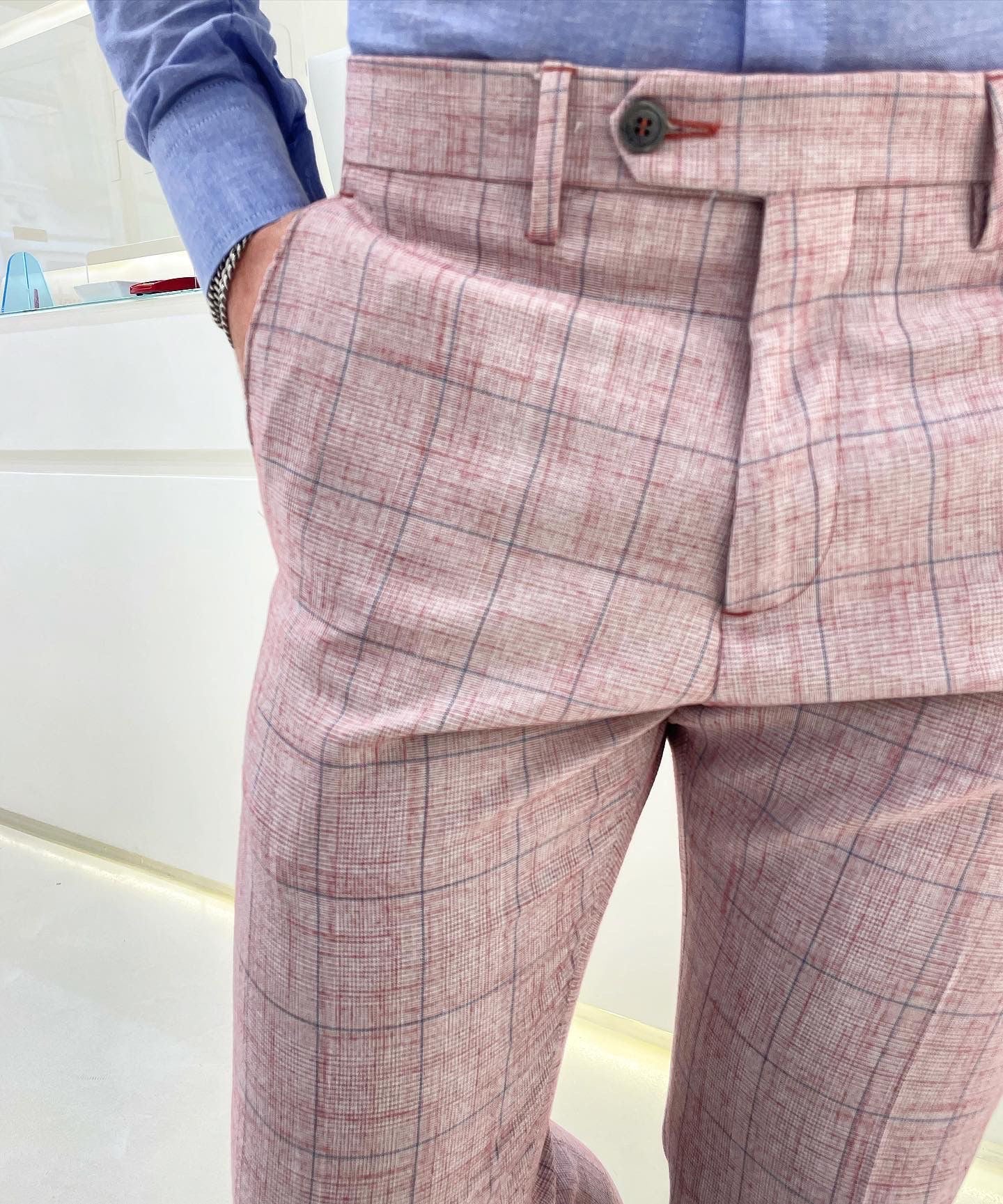 Pantalone TIMBERLAKE - Prince of Wales Pink