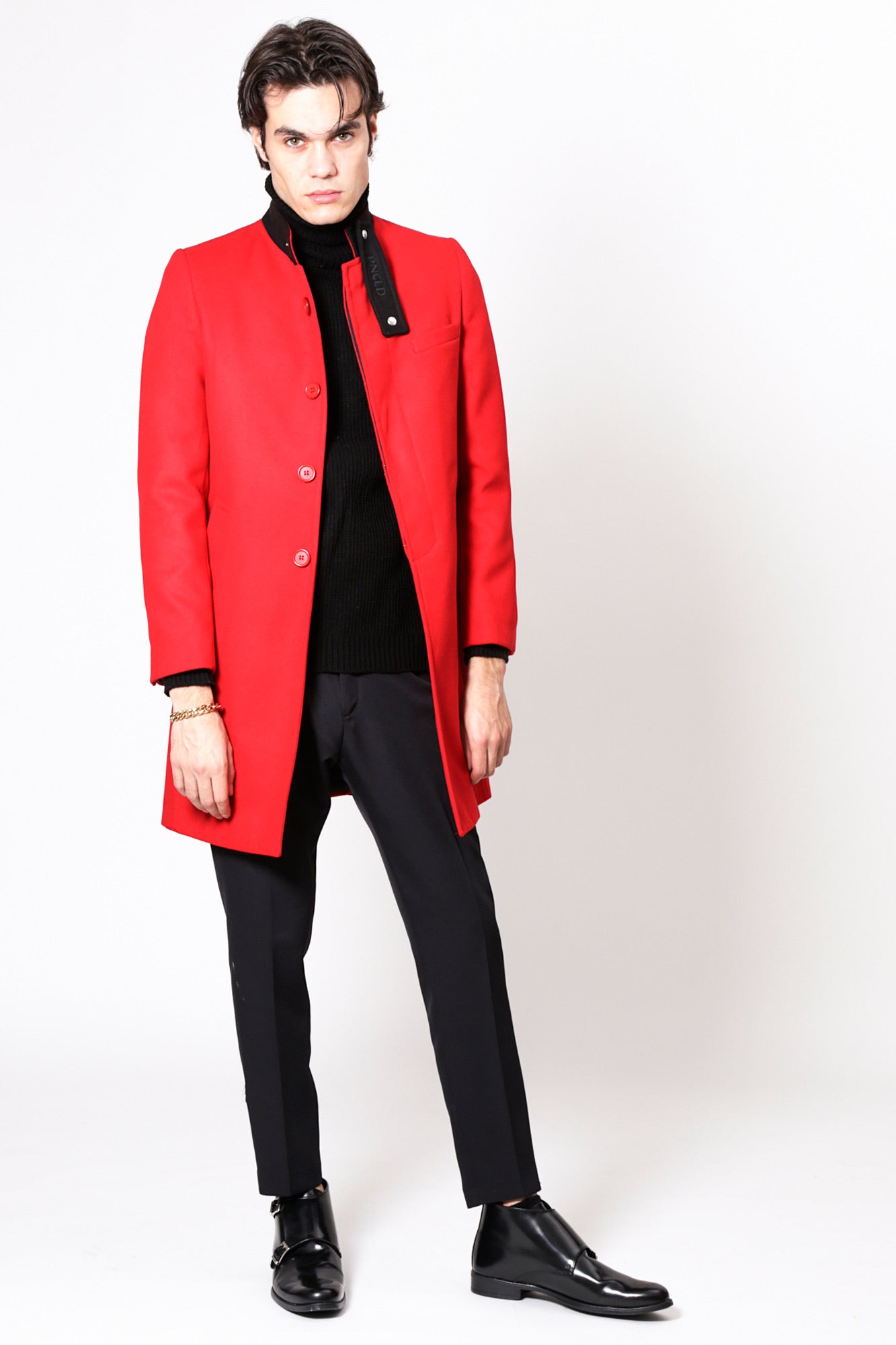 Manteau DOWNEY - Rouge/Noir