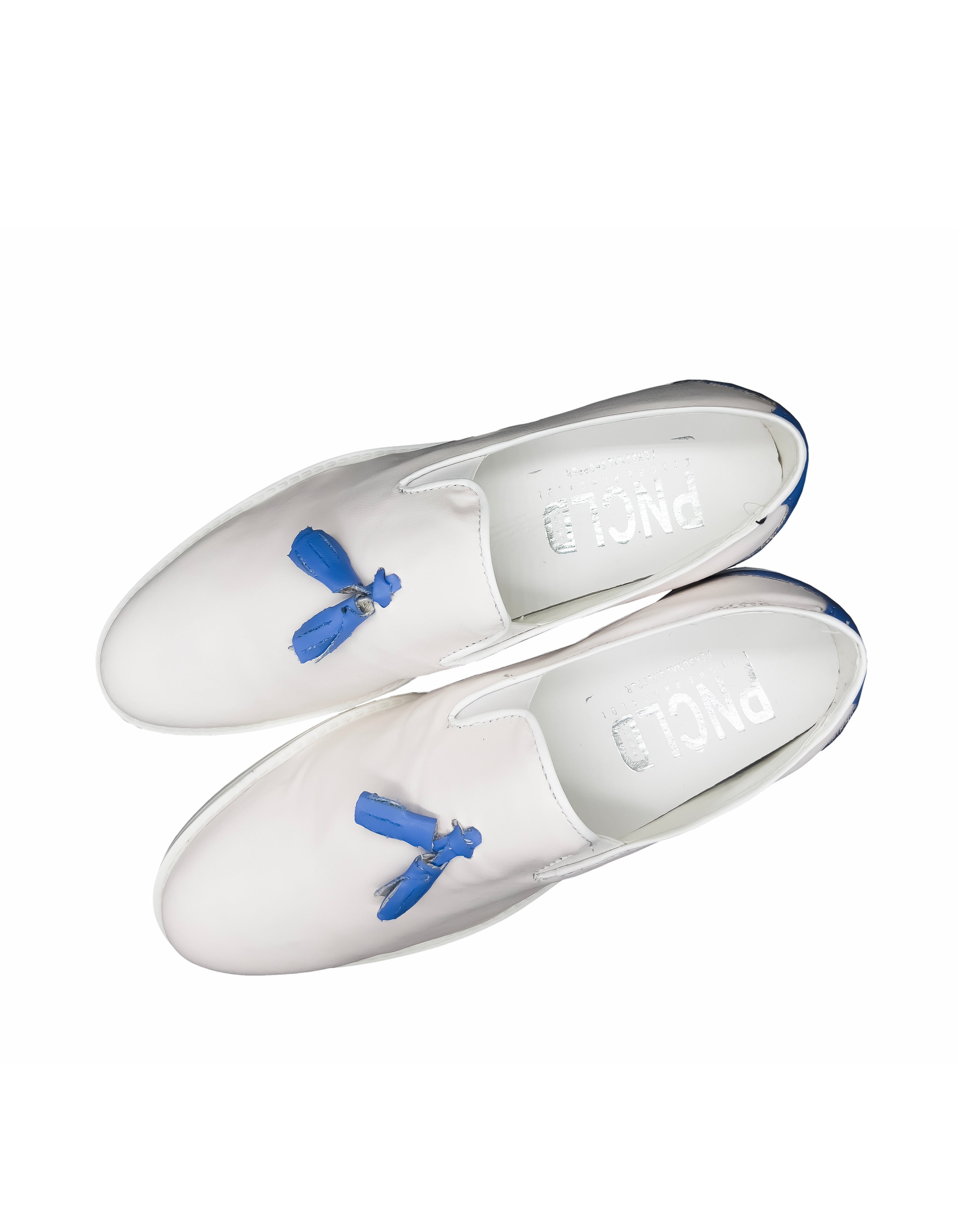 Mocassino PHARRELL - White/Sky Blue