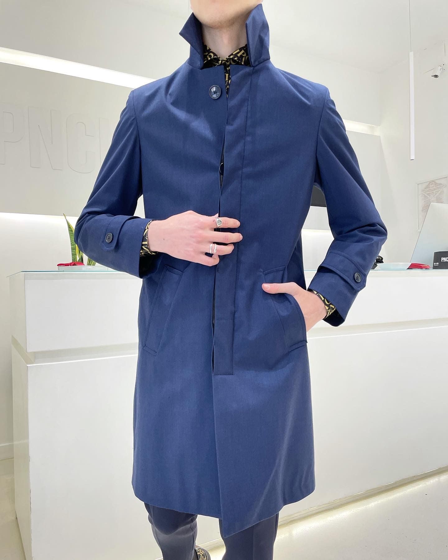 Manteau S.BUTLER - Bleu Poudré