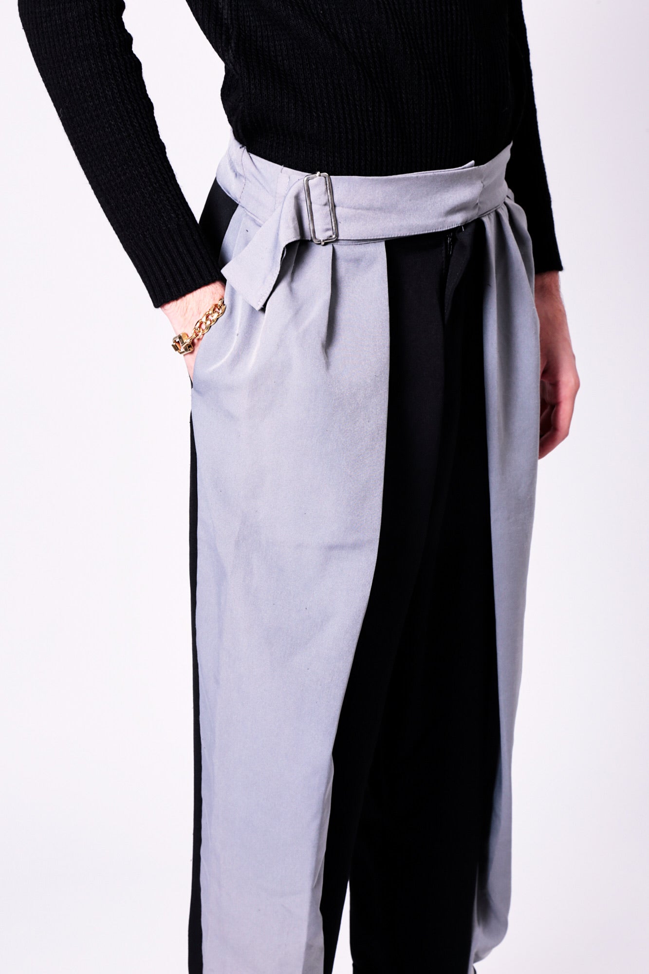 Pantalone SHAGGY - Black/Gray