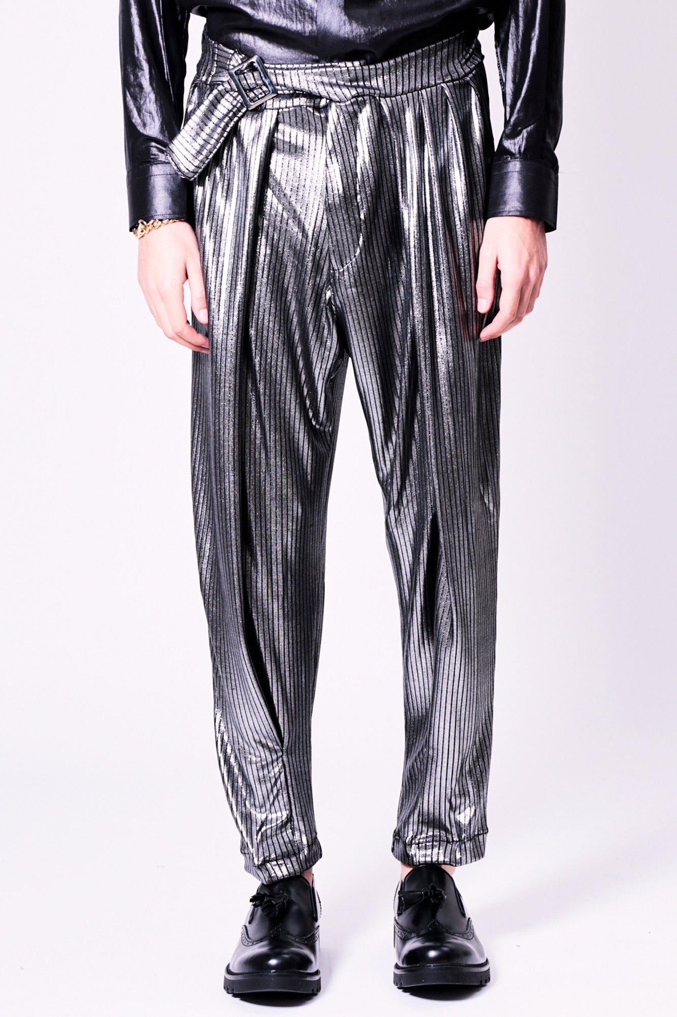 Pantalon SHAGGY - Argent Sshed