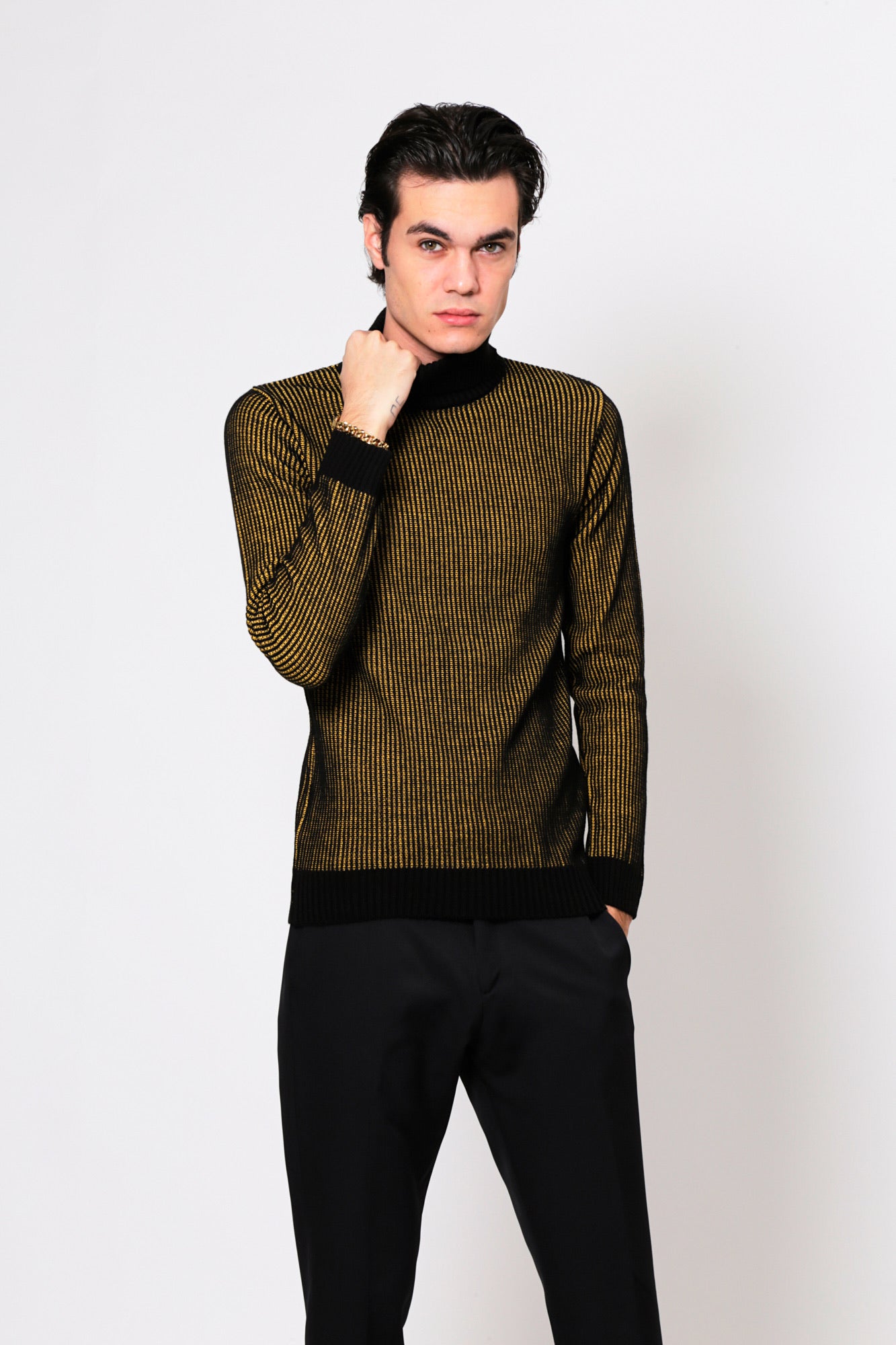 Maglione STING - Yellow/Black