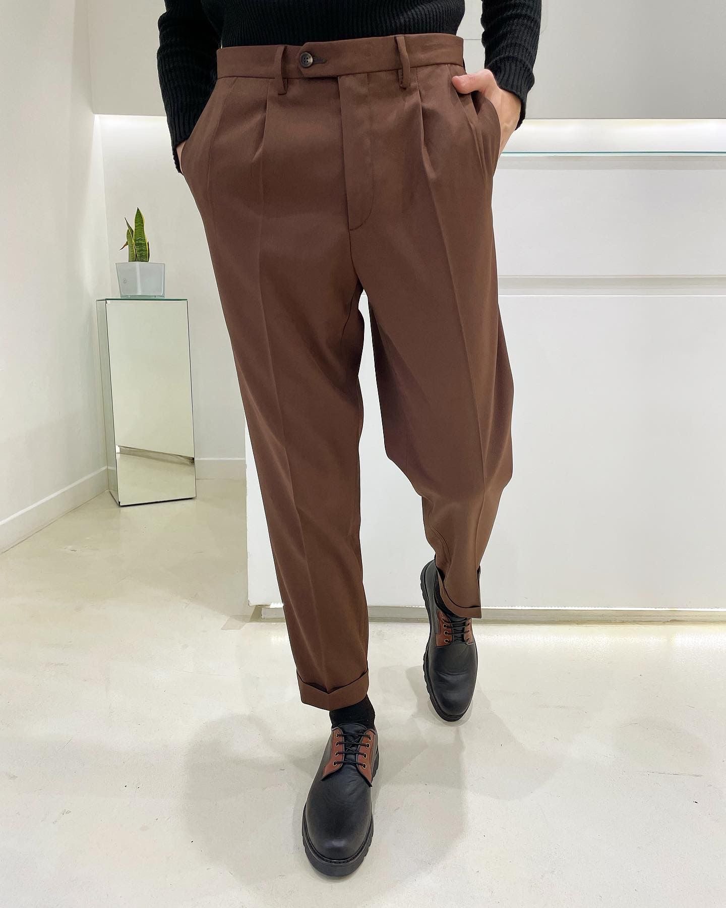 Pantalone MANSON - Brown