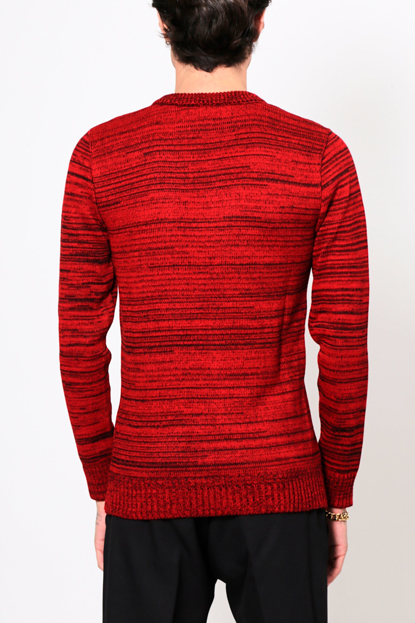 Maglione LENNON - Red/Black