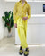 Pantalone SHAGGY - Yellow Satin Tulle