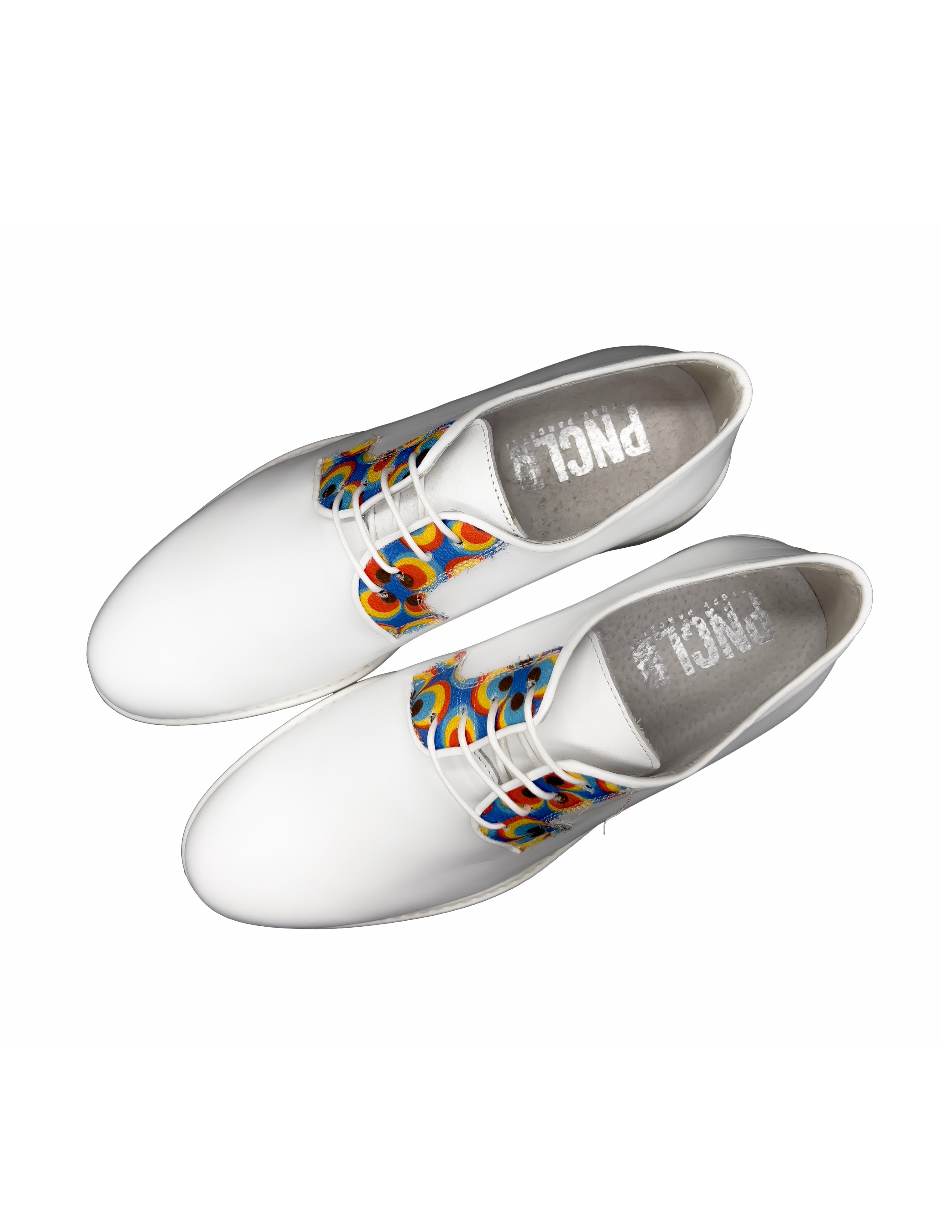 Chaussure CREED - Spirale Blanc/Orange/Bleu