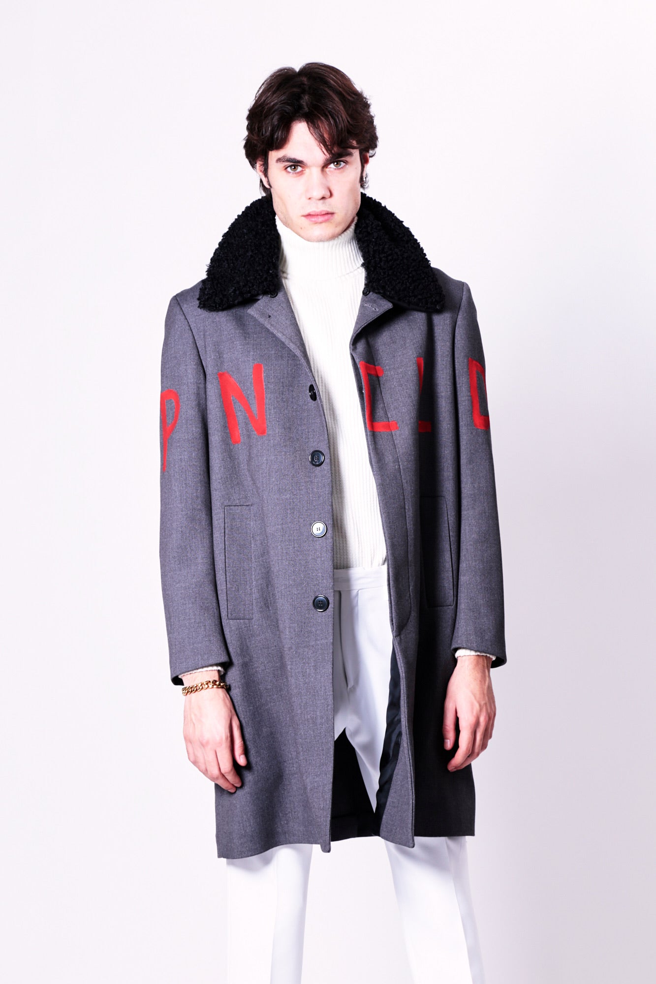 Cappotto BUTLER - Gray PNCLD