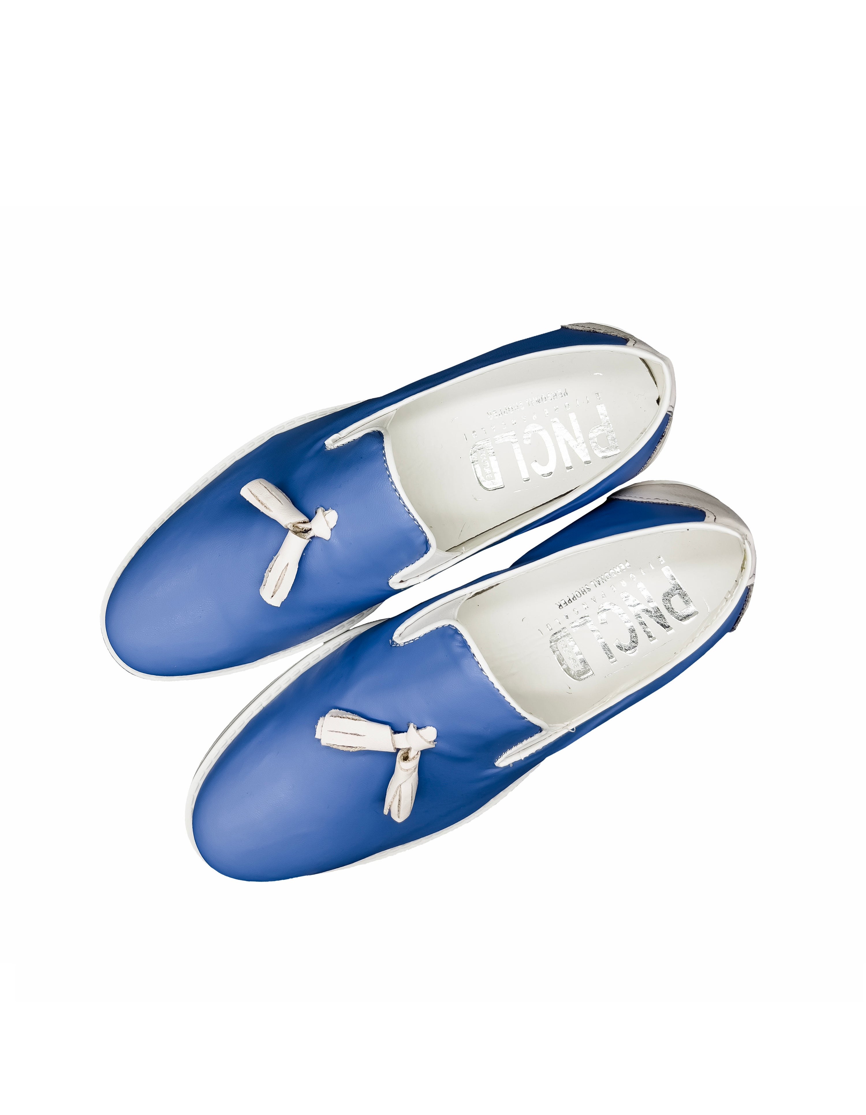 Mocassin PHARRELL - Bleu Ciel/Blanc