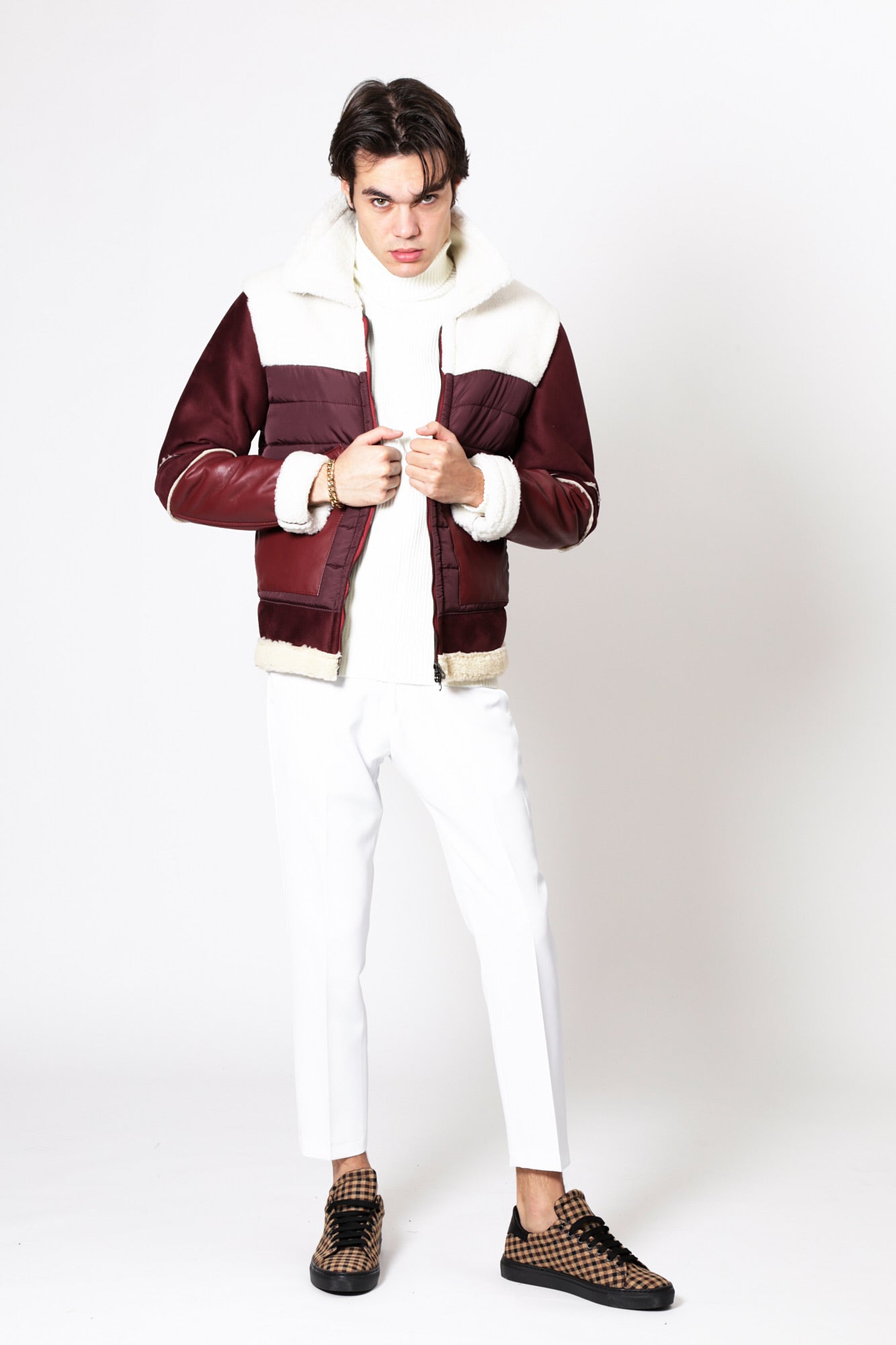 Blouson bomber BOSTON - Bordeaux