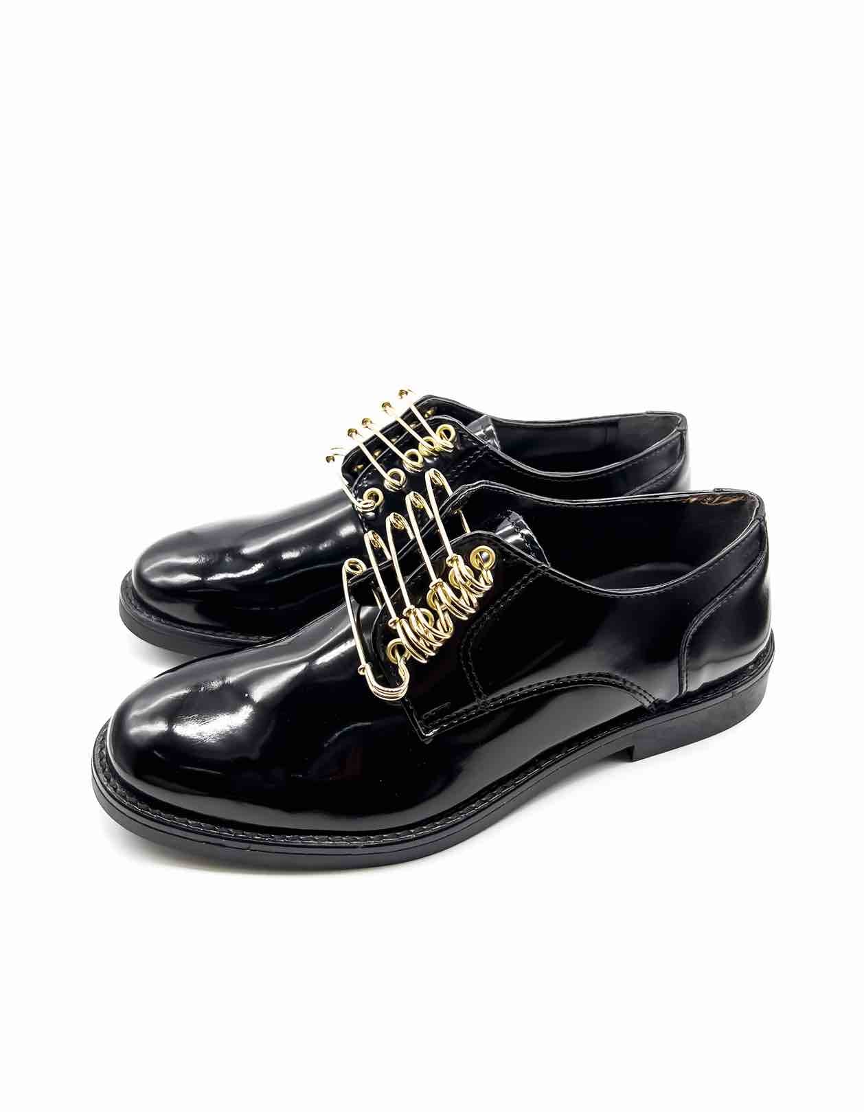 Chaussure CREED - Broche Or Noir O.