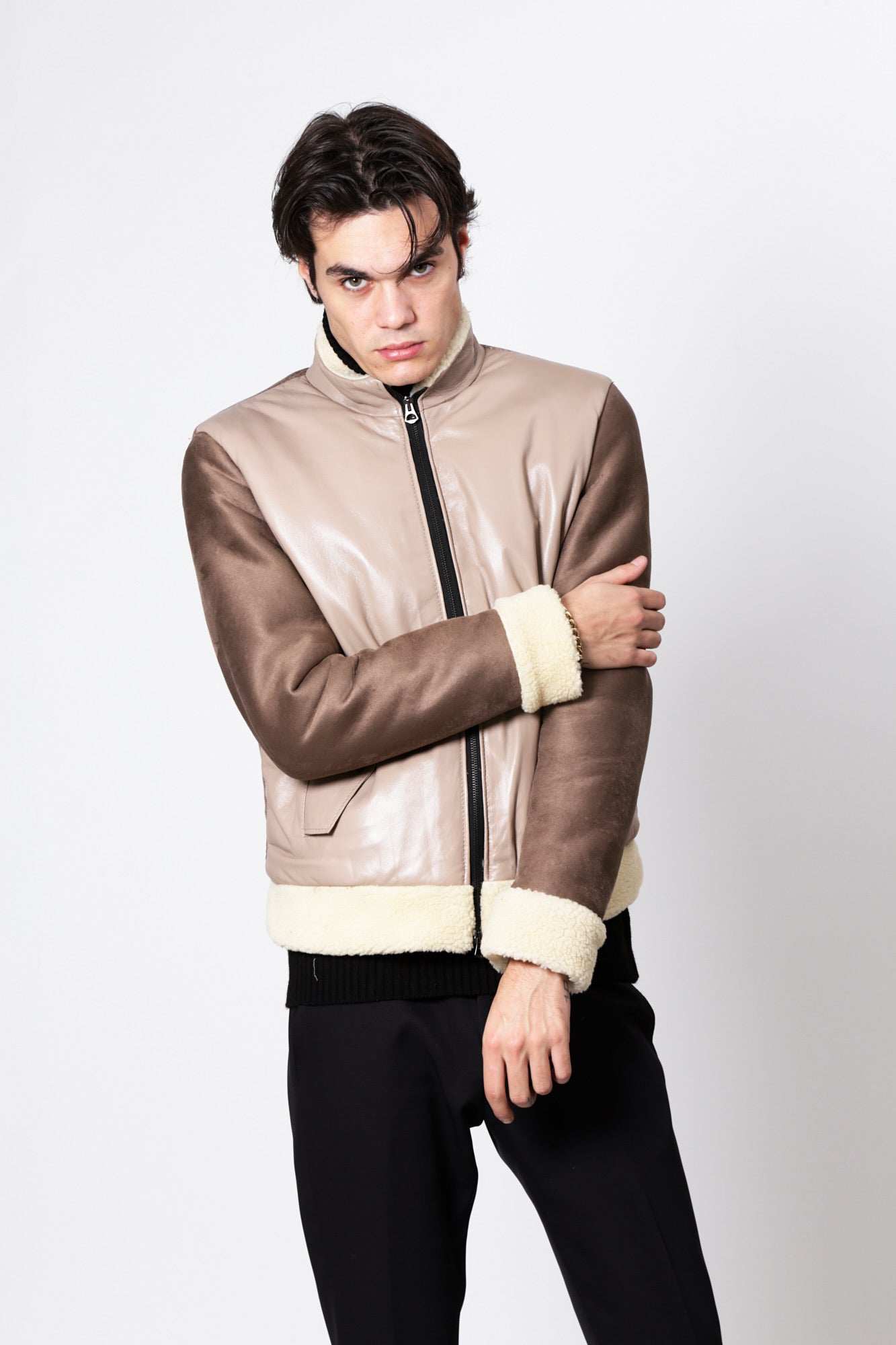 Bomber BOSTON - Light Beige CC