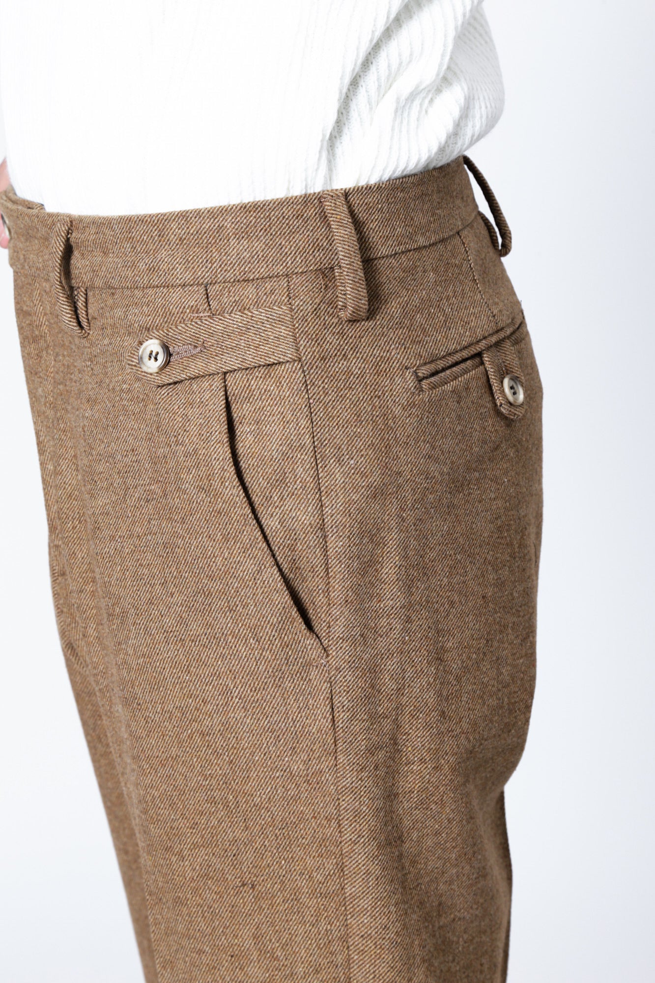 Pantalon HANCOCK - Laine Beige