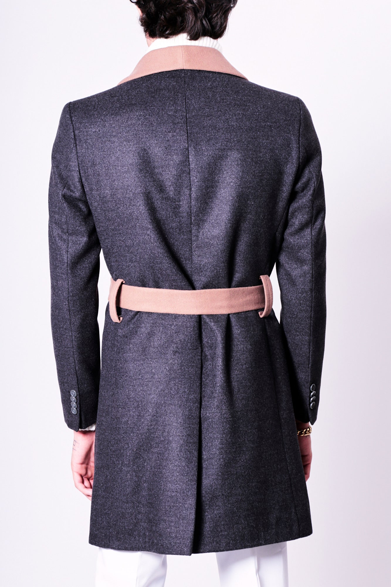 Cappotto PITT - Gray/Beige